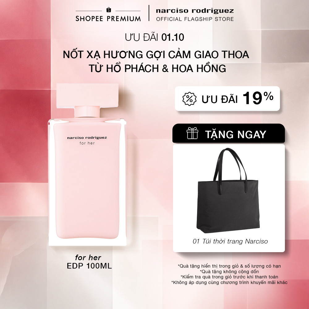 Nước Hoa nữ Narciso Rodriguez For Her Eau De Parfum 100ml