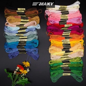 Newwellknownepic 24 / 100 / 50 Cross Cotton Thêu Chỉ Flos May Xiên Thủ Công VN