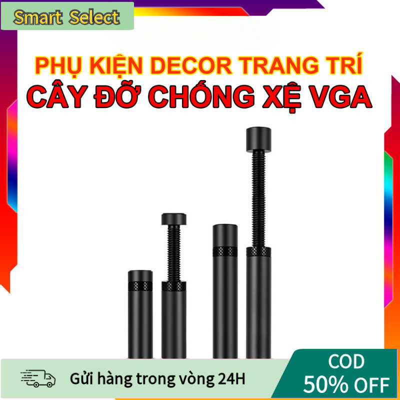 Cây Đỡ Card Màn Hình VGA Chống Xệ Cong Dạng Vặn Xoáy, Hàng Mới, Độ Bền Cao, Điều Chỉnh Chiều Cao Linh Hoạt, Chất Lượng T