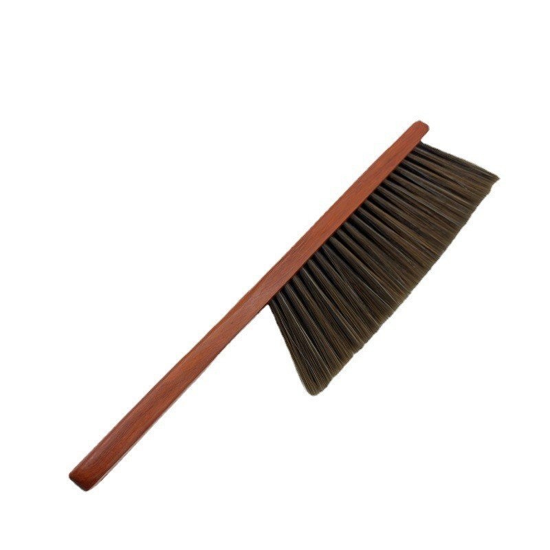 Cánh Gà Gỗ Bàn Chải Mềm Hộ Gia Đình Sofa Giường Quét Bụi Bàn Chải Làm Sạch Dày Tay Cầm Dài Bàn Chải Bụi Bằng Gỗ