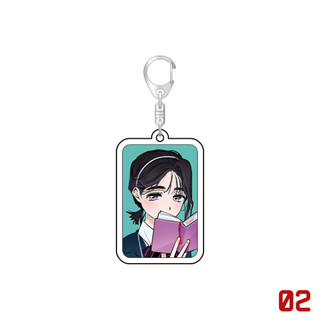 Popular Anime Alien Stage Chibis Keychains for Womens Accessories Bag Luka Ivan Till Mizi Hyuna Sua Keyrings Jewelry Fan