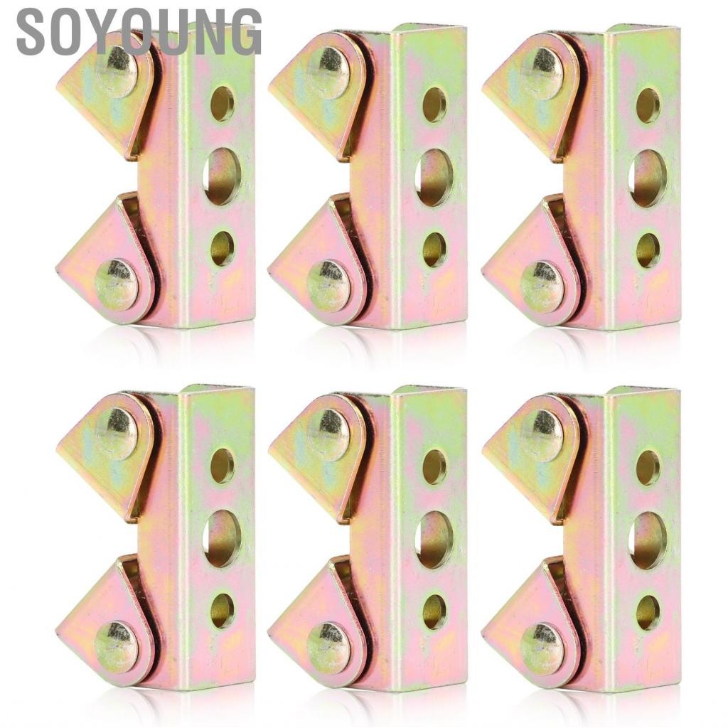 Soyoung Kẹp hàn thép không gỉ màu vàng V pad từ tính cho công việc