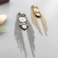 Trang sức handmade vai thổ cẩm tua rua, phù hợp làm phụ kiện quần áo và decorate thời trang
