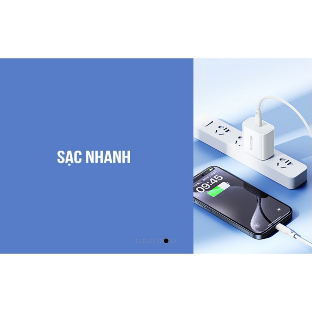 Bộ sạc Nhanh 30W Remax RP-U71 Cho l.P 15, 16 (Củ Sạc + Dây Sạc TYPE C - TYPE C) 2026