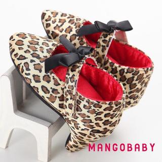 MG-Newborn Bé Gái Giày Công Chúa Nơ Cũi Có Giày Cao Gót Moccasins Cho Hình Ảnh