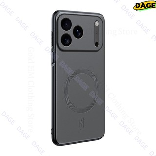 Ốp Điện Thoại Da Màu Nguyên Chất COD DAGE Cho IPhone 17 Air 16E 15 Pro Max 14 Plus Fundas Chống Sốc Cho Ốp Lưng Mềm Từ Tính