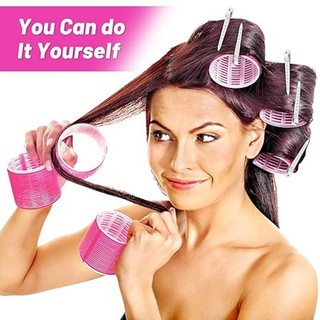 1 / 3 / 5 Cái DIY Lazy Bangs Curler dành cho nữ - Công cụ làm tóc con lăn không nhiệt tự cầm (Màu ngẫu nhiên)
