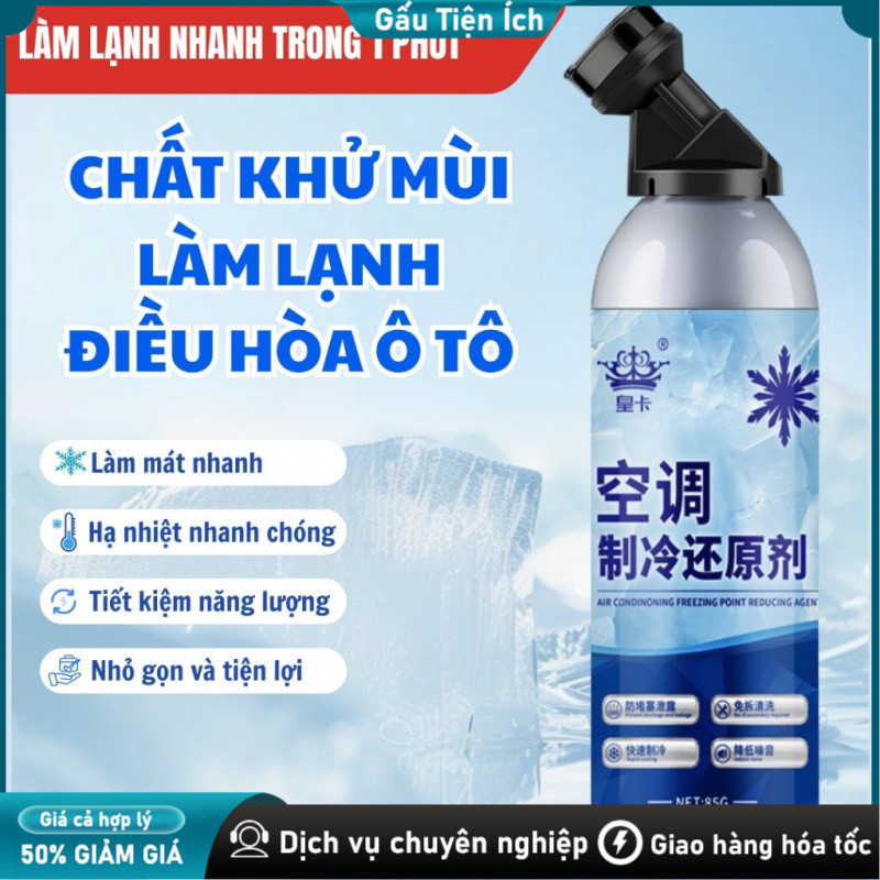 Dung dịch vệ sinh điều hòa tác dụng nhanh 85ml - Giải quyết hiệu quả vấn đề mùi
