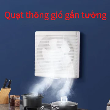 Quạt thông gió gắn tường GEUN (20x20, 25x25, 34x34cm) Quạt Hút Thông Gió Âm Tường