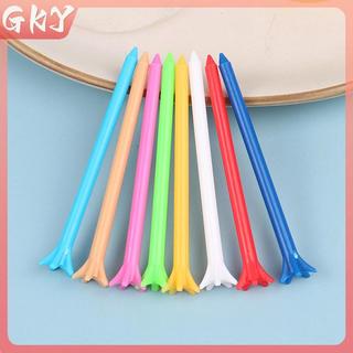 GKY 100 Chiếc Màu Hỗn Hợp Golf Tee 5 Prong 83mm Ít Kháng Lực Golf Tee Huấn Luyện Giá Đỡ Thể Thao Ngoài Trời Phụ Kiện GKY