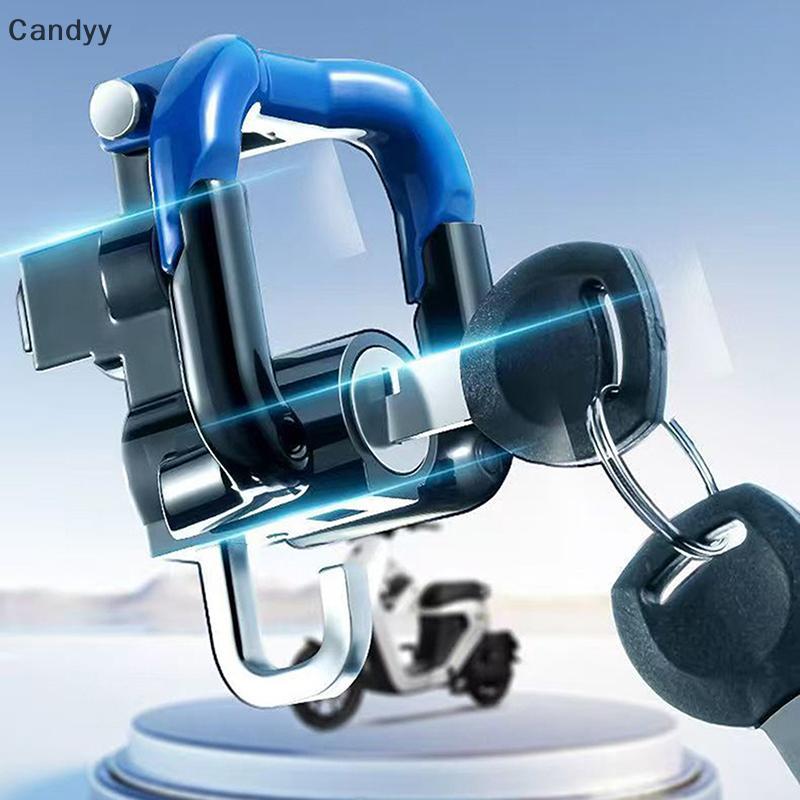 NDY Xe Máy Mũ Bảo Hiểm Khóa Chống Trộm Mũ Bảo Hiểm Khóa An Ninh Với 2 Phím Và Dụng Cụ Lắp Đặt Phụ Kiện Xe Máy N