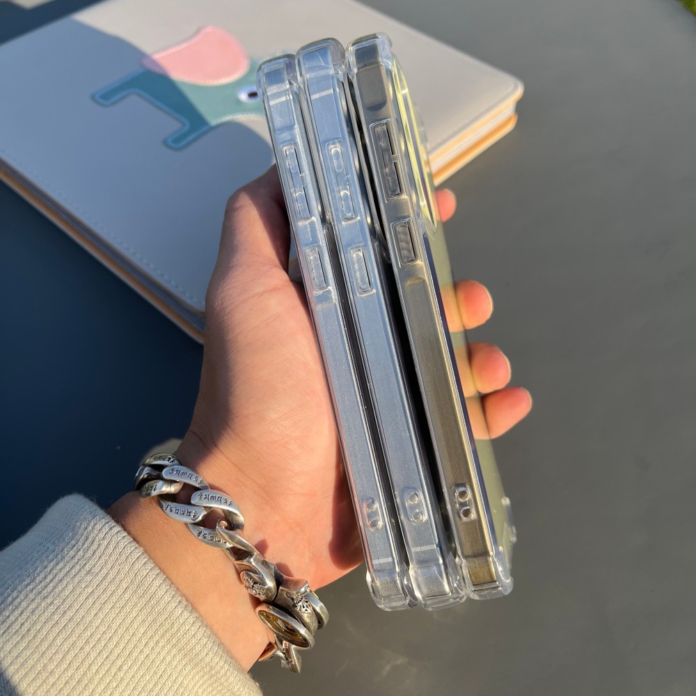 Ốp Điện Thoại Acrylic Trong Suốt Cho Samsung S25 S24 S23 Ultra Plus FE A56 A55 A17 A16 A54 A36 A35 A34 A25 A24 A23 A22 A21s A15 A14 A13 A12 A07 A06 A05s A33 A32 A31 A73 A53 A52s A51 A50S