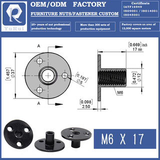 Ba Lỗ Đai Ốc Đá Leo Ban Lưng Móng Tay Đai Ốc Nội Thất Nẹp Cặp Khóa Sofa Chân Khóa Đai Ốc Ba Lỗ Tấm Sắt Đai Ốc