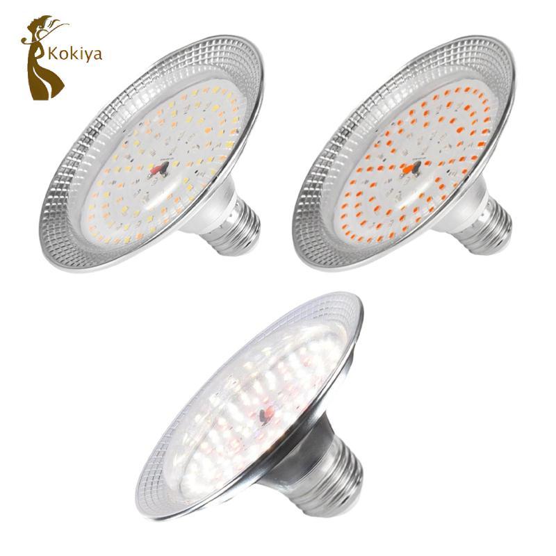 Đèn trồng cây E27 18W cho nhà kính 13x8,5cm cho phụ kiện trái cây và rau quả lắp đặt chống nước với 440mol / M2 / S