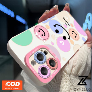 Ốp Lưng Cho OPPO Reno 16F Reno 15F Reno14F Reno14 Pro Reno 13F Reno12 F Reno 11F Reno10 Reno8Z Reno7Z Reno8T Reno5 Reno4 Reno6z INS Ốp Điện Thoại TPU Chống Sốc Mặt Cười Nhiều Màu Sắc