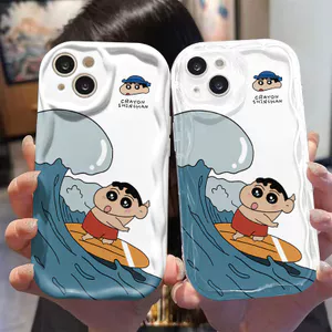 Ốp Lưng Cho OPPO A6 A5X A3 A96 A95 A92 A77S A76 A74 A60 A58 A57 A54 A53 A52 A38 A18 A17 A16 A15 A5 A9 A3S F9 Pro Kem Sóng Cong Cạnh Tạo Hình Thiết Kế Sáng Tạo NYKB137