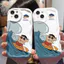 Ốp Lưng Cho OPPO A6 A5X A3 A96 A95 A92 A77S A76 A74 A60 A58 A57 A54 A53 A52 A38 A18 A17 A16 A15 A5 A9 A3S F9 Pro Kem Sóng Cong Cạnh Tạo Hình Thiết Kế Sáng Tạo NYKB137