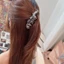 Retro Tất Cả Trận Đấu Gạc Màu Xám Da Báo In Chuối Tóc Đuôi Ngựa Cao Kẹp Lưng Đầu Xoắn Kẹp Mũ Đội Đầu