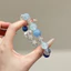 Năm Yếu Tố Boudoir Aquamarine Pha Lê Trắng Dây Tự Nhiên Kyanite Dây Xanh Series Bổ Sung Kho Báu Miễn Phí Pha Lê Mật Ong Thủy Thủ Quà Tặng