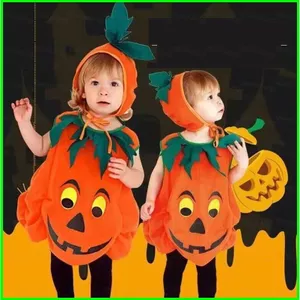 HT3 Dinh Dưỡng Tháng Trang Phục Bí Ngô Trang Phục Cho Trẻ Em Bé Halloween Trang Phục Hóa Trang Cho Đảng Nhập Vai TH3