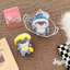 Bán Dễ Thương Cross-Dressing Fat Shark Móc Khóa Dễ Thương Vui Nhộn Đầu Sư Tử Béo Cá Mập Túi Trang Trí Quà Tặng- * &
