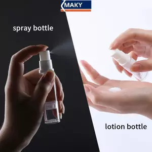 MAKY 5 / 10 / 15ml Mini Di Động Máy Hút Chân Không Loại Chai Rỗng Dạng Lỏng Lotion Chai Đổ Lại Mỹ Phẩm Trang Điểm Cho Kem Gel Dưỡng Ẩm Hộp Đựng Nước Hoa VN