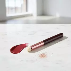 VFZ Soft Fluffy Concealer Brush Withfort Grip Cho Da Nhạy Cảm Trang Điểm Hàng Ngày Người Mới Bắt Đầu Nghệ Sĩ Louislifecool