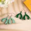 Bông tai thời trang mới Clitoris dành cho nữ Bông tai thả đầy màu sắc tối giản Quà tặng trang sức [Mina]
