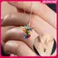 JASMINE Thời Trang Chim Ruồi Nelace Trang Sức Nữ Tinh Tế Kỷ Niệm Quà Tặng Cho Người Thân Yêu Nelace Hợp Kim Nhiều Màu Sắc JASMINE