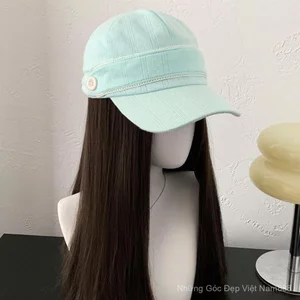 Mũ bóng chày viền ren phong cách Hàn Quốc dành cho nữ Xuân Hè Phong cách mới Ngọt ngào Tất cả các trận đấu Tấm che nắng nhỏ nhìn khuôn mặt Mũ mềm