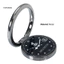 < CarFashion > Giá đỡ điện thoại nhẫn đeo tay Xoay 360 độ Đa chức năng Đồng hồ sang trọng đa năng Vòng đeo tay Miếng dán mặt sau điện thoại