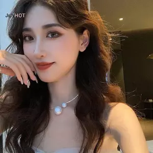 JULYHOT Thời Trang Đơn Giản Mô Phỏng Ngọc Trai Cô Dâu Bộ Trang Sức Có Thể Điều Chỉnh Nelace Vòng Tay Cho Nữ Pha Lê Cưới Trang Sức Quà Tặng Massivedeals