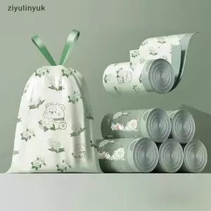 Ziyulinyuk In Hình Thiên Tính Túi Đựng Rác Di Động Hoạt Hình Nhà Bếp Phòng Tắm Dùng Một Lần Dây Rút Túi Đựng Rác VN
