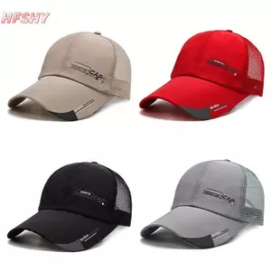 HFSHY Đơn Giản Truer Mũ Bóng Chày Chắc Chắn Nam Lưới Mũ Thoáng Khí Nhãn Sti Snapba Sunhat Mùa Hè Golf Mũ Bóng Chày VN