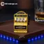 GE Mini Trái Cây Khe Cắm Máy Móc Khóa Nhà Thơ Sáng Tạo Arcade Luy Japot Mặt Dây Chuyền Cho Ngày Lễ Quà Tặng VN