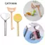 Hộp đựng kem đánh răng CATIYAHA, Máy ép kem đánh răng bạc vàng hồng, Máy ép ống kim loại vàng Dụng cụ phòng tắm bằng kim loại cầm tay Máy đùn kem đánh răng