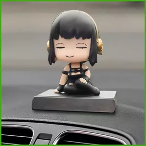 Dành Cho SPY × GIA ĐÌNH Bobblehead Hình Hoạt Hình Dễ Thương Búp Bê Lắc Đầu Đồ Trang Trí Ô Tô Bảng Điều Khiển Trang Trí Xe wipqsvn