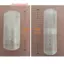 Giá đỡ bàn chải trang điểm PVC có thể điều chỉnh độ cao có thể điều chỉnh Hộp đựng cốc có nắp