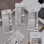 8 Chiếc Kẹp Tóc Bé Gái Kim Loại Bạc Dubill Kẹp Tóc Nữ Bên Nổ Nữ Nữ Barrettes Phụ Kiện Tóc