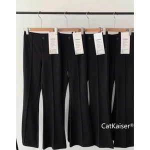 QUẦN TÂY NỮ ỐNG LOE CÓ CÚC CATKAISER 7796
