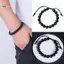 JULYHOT Thời Trang Tròn Obsidian Đá Chăm Sóc Sức Khỏe Vòng Tay Chăm Sóc Sức Khỏe Massivedeals