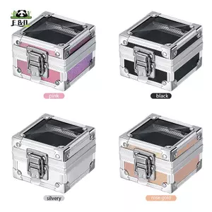 25 Khe Cắm Móng Tay Nghệ Thuật Đầu Mài Bit Giá Đỡ Hiển Thị Hộp Bảo Quản Mũi Khoan Móng Tay Giá Đỡ Hộp Đựng Đứng Hiển Thị Ra EMKK