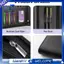 Chất kết dính danh mục đầu tư bằng da Padfolio, với 20 trang Notepad & Tay áo máy tính bảng 13 ", dành cho nam giới cỡ chữ A4