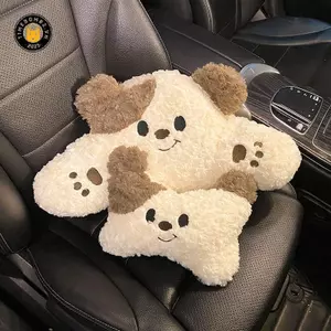 {TB & Bag} Hoạt Hình Puppy Ghế Ô Tô Sang Trọng Tựa Đầu Gối Eo Ne Gối Nội Thất Ô Tô Phụ Kiện Đồ Chơi Nhồi Bông Dễ Thương Búp Bê Ne Đệm Hỗ Trợ.