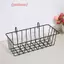 Giỏ đựng đồ trang trí bằng kim loại DIY Lưới sắt Chậu hoa Kệ treo tường Nghệ thuật Khung treo lưới Màn hình Ra Trang trí nhà cửa