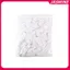 JASMINE 100 Chiếc Mũ Tắm Dùng Một Lần Nhựa Chống Thấm Nước Mũ Đội Đầu Khách Sạn Thuốc Nhuộm Tóc Mũ Tắm Nhựa Trong Suốt Thẩm Mỹ Viện Nắp Bám JASMINE