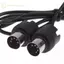 GE 360° Cáp MIDI Nam Sang Nam 5 Pin Bàn Phím Đàn Piano Điện Effector Truyền Thẻ Âm Thanh Dây Nối Dài VN