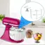 GE Ice Cream Maker Parts Drive Attachment cho Stand MixerIce Cream Machine Đầu khuấy / Mái chèo khuấy VN
