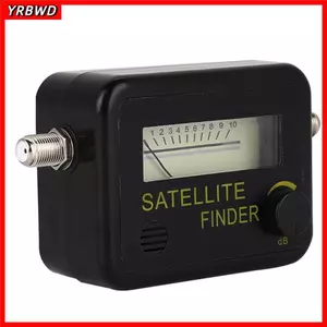 Công cụ tìm vệ tinh YRBWD, Nền đen 13-18V DC Digital Satfinder, Điều chỉnh dễ dàng Màn hình kỹ thuật số từ màu vàng Công cụ tìm đĩa vệ tinh Điều chỉnh ăng-ten vệ tinh