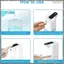 Hộp đựng xà phòng tự động 400ml Hộp đựng xà phòng tạo bọt không chạm USB có thể sạc lại Hộp đựng xà phòng xốp có thể điều chỉnh